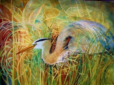 Silent Among the Reeds/ or Wetland's King